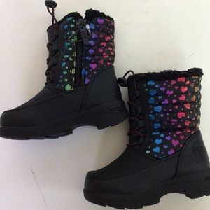 Totes girls rainbow winter boots